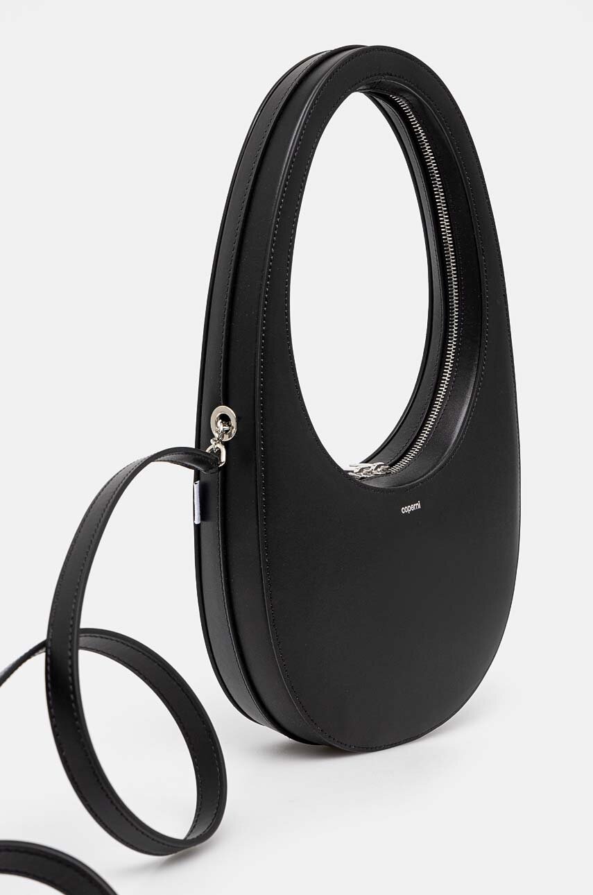 Τσάντα Coperni Crossbody Swipe Bag χρώμα: μαύρο, COPBA38405 φωτογραφία