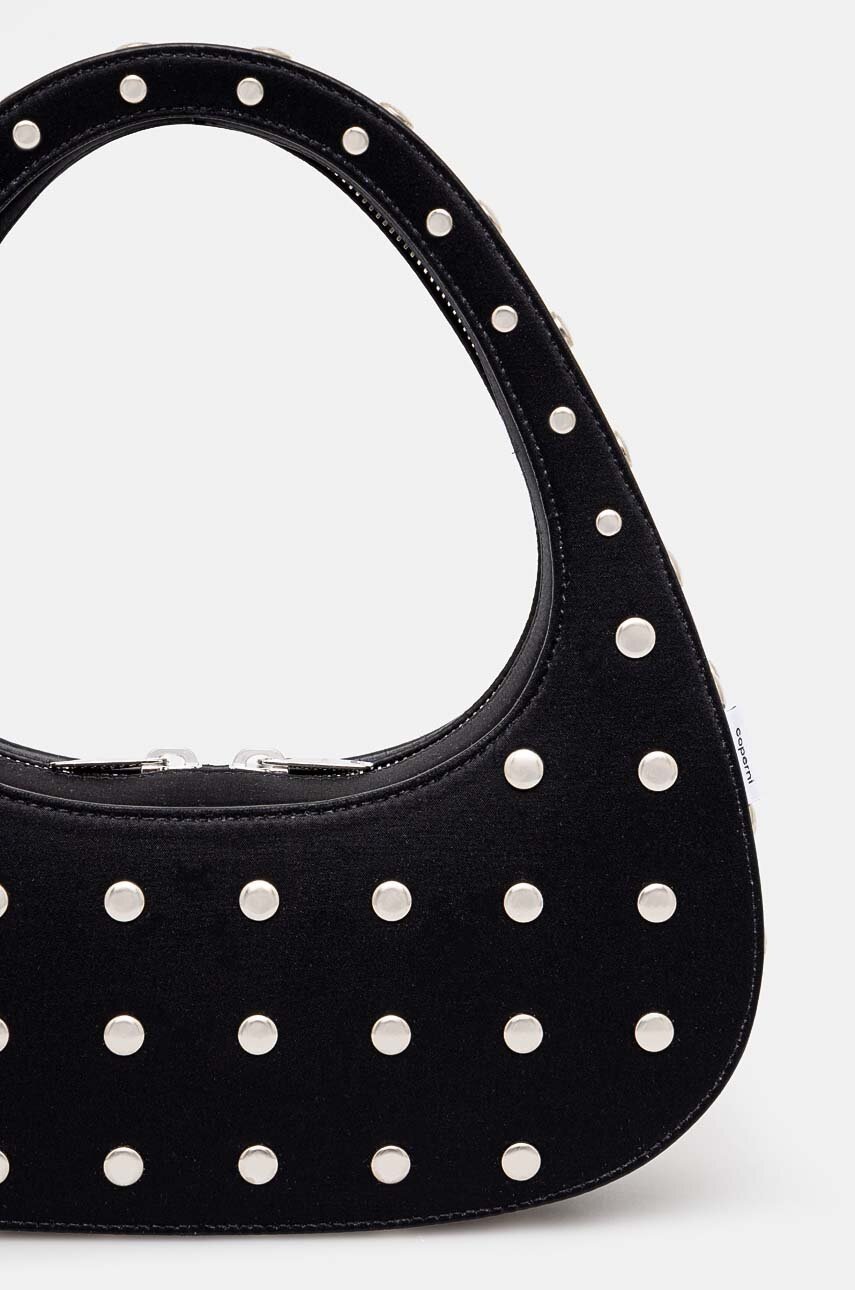 Coperni kézitáska Studded Crossbody Baguette Swipe Bag fekete, COPBA60STF9003 termék 2. képe