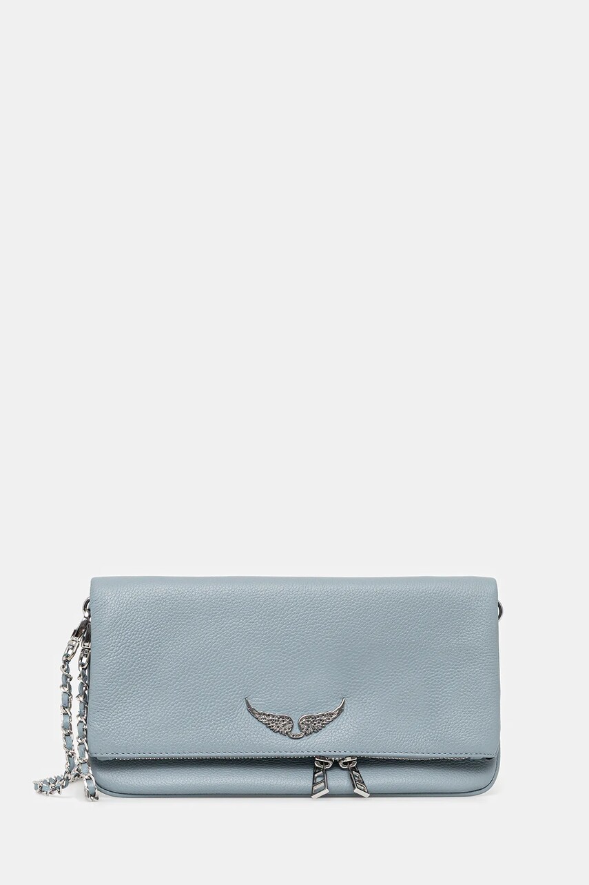 ZADIG&VOLTAIRE geantă de piele culoarea negru, LWBA00001