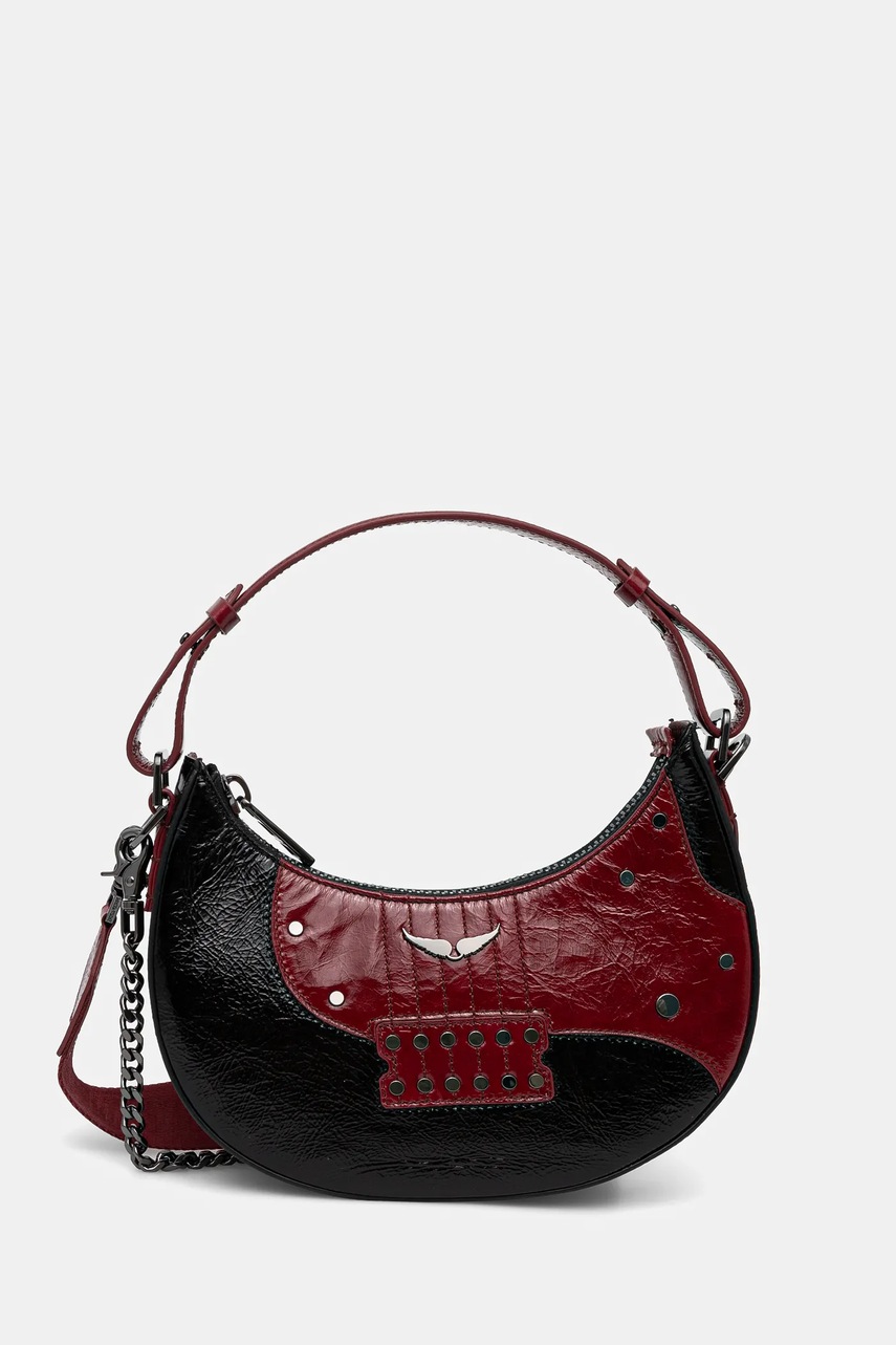 

Кожена чанта ZADIG&VOLTAIRE в черно LWBA02539, Черен