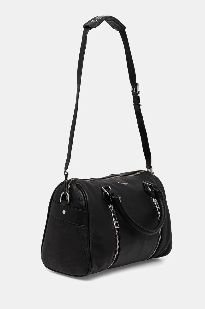 Кожаная сумочка ZADIG&VOLTAIRE цвет чёрный LWBA00146 Кожаная сумочка ZADIG&VOLTAIRE цвет чёрный LWBA00146