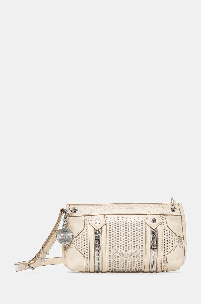 

Кожена чанта ZADIG&VOLTAIRE в бежово LWBA02527, Бежов