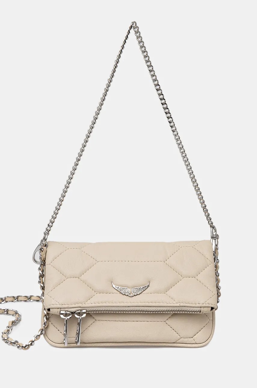 

Кожен клъч ZADIG&VOLTAIRE в бежово LWBA00052, Бежов