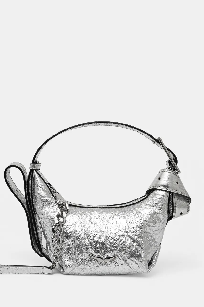 ZADIG&VOLTAIRE poseta culoarea argintiu, LWBA02580