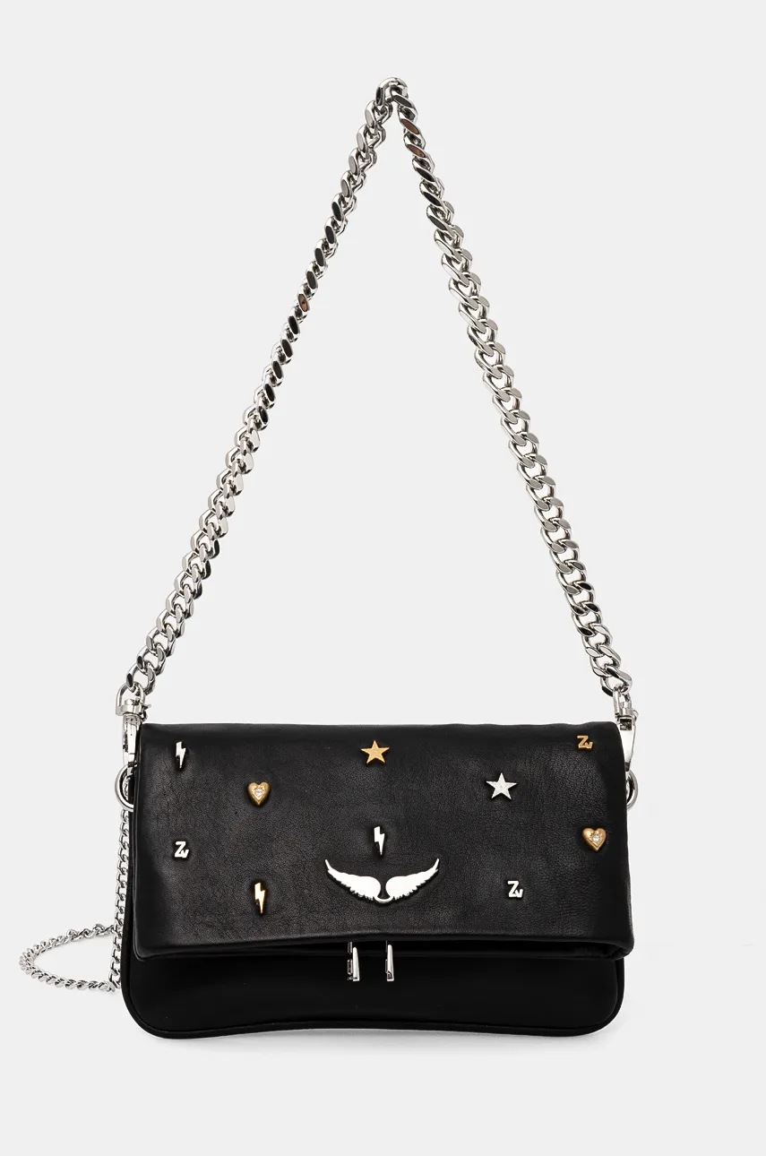 

Кожен клъч ZADIG&VOLTAIRE в черно LWBA02466, Черен