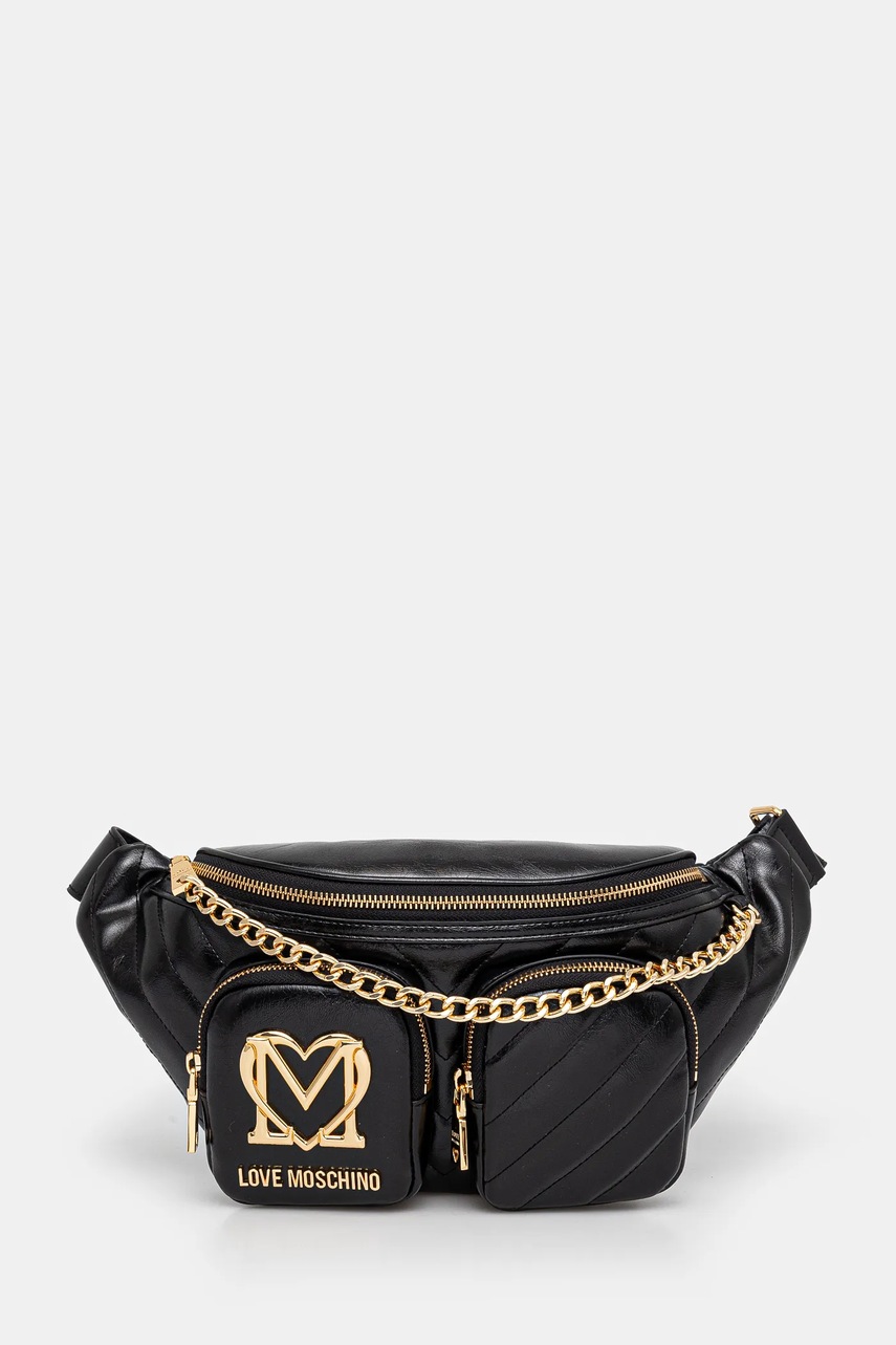 

Чанта за кръст Love Moschino в черно JC4323PP0L, Черен