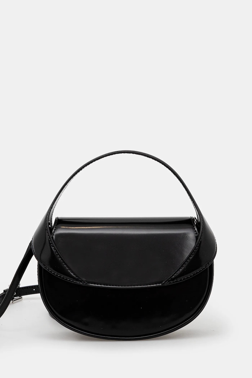 By Far poseta de piele Hari culoarea negru, MWBTH008CL017BK001PL By Far poseta de piele Hari culoarea negru, MWBTH008CL017BK001PL