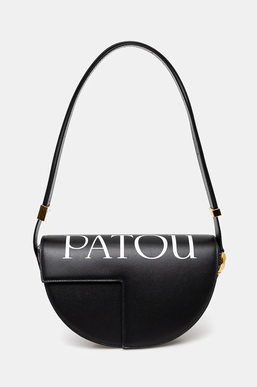 Patou poseta de piele culoarea negru, BA0015000 Patou poseta de piele culoarea negru, BA0015000