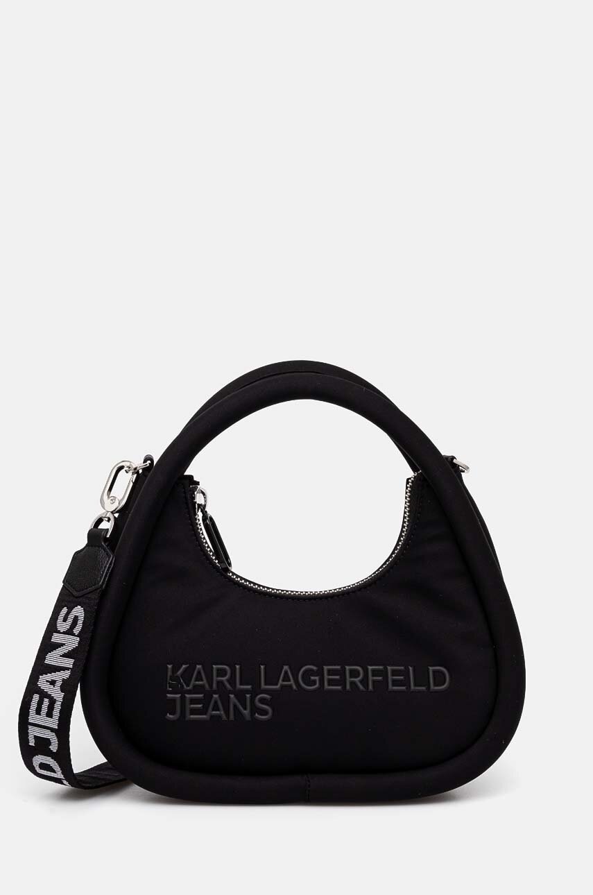 

Чанта Karl Lagerfeld Jeans в черно 246J3015, Черен