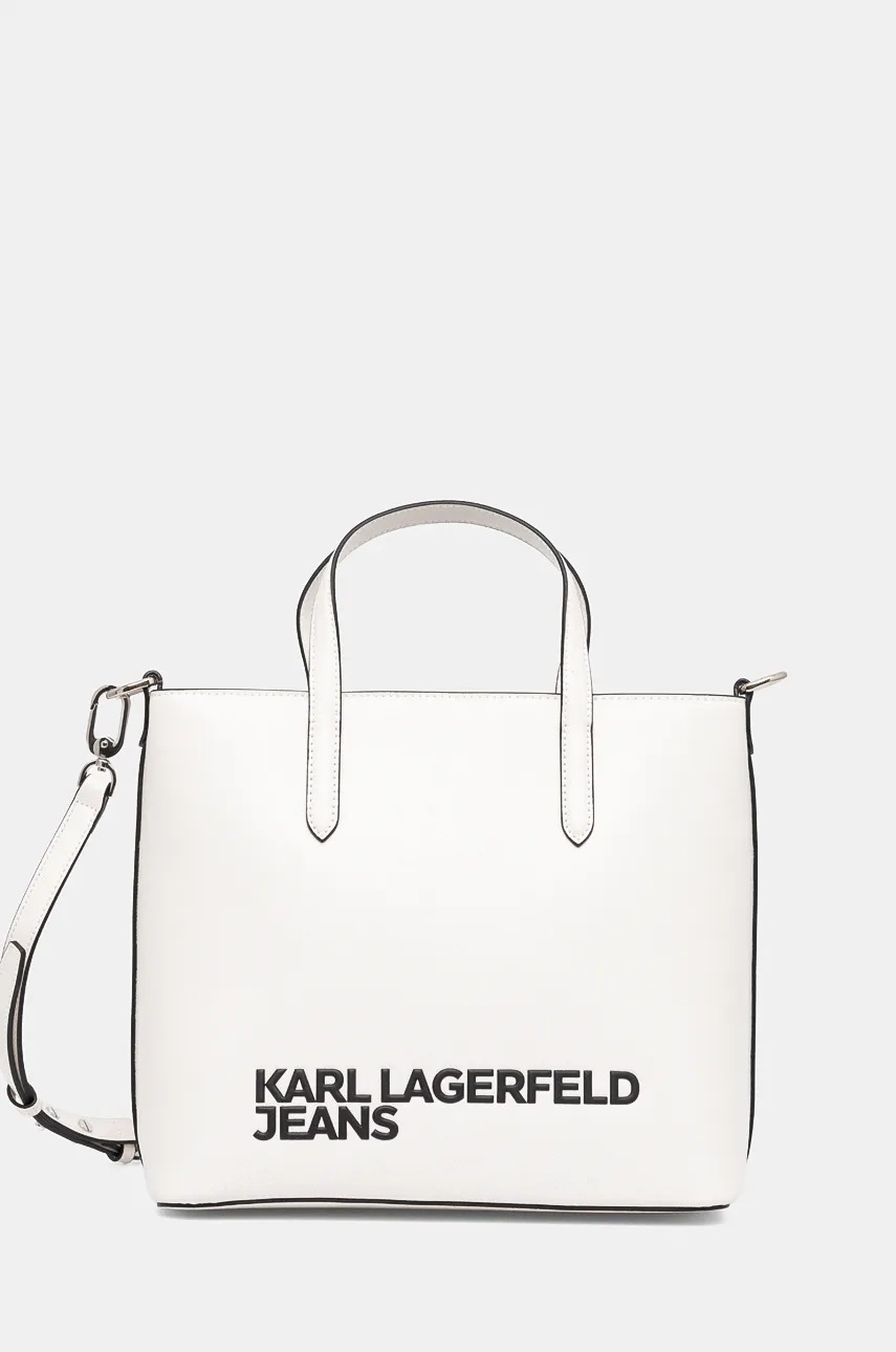

Чанта Karl Lagerfeld Jeans в бяло 246J3064, Бял