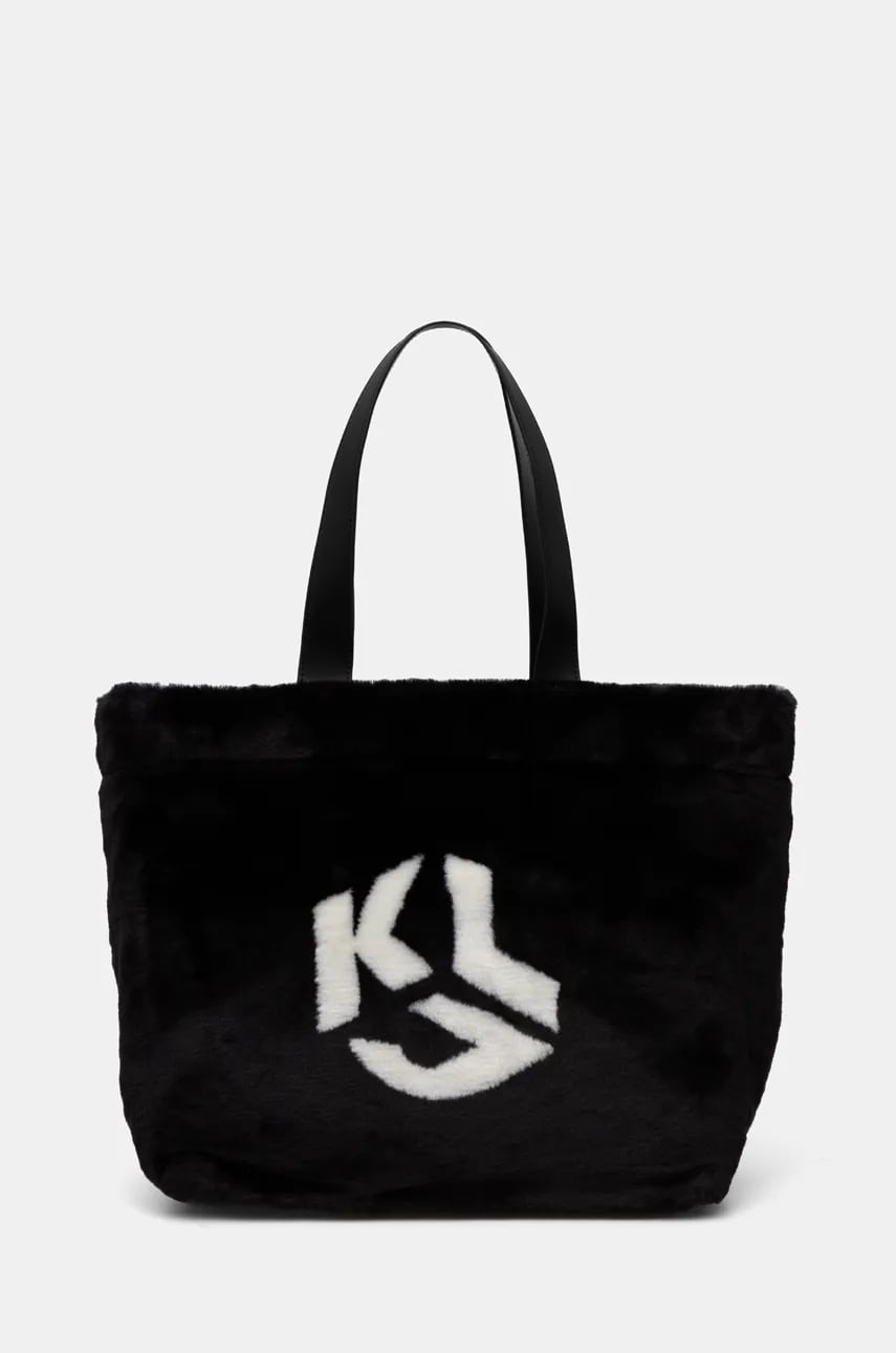 Levně Kabelka Karl Lagerfeld Jeans černá barva, 246J3082