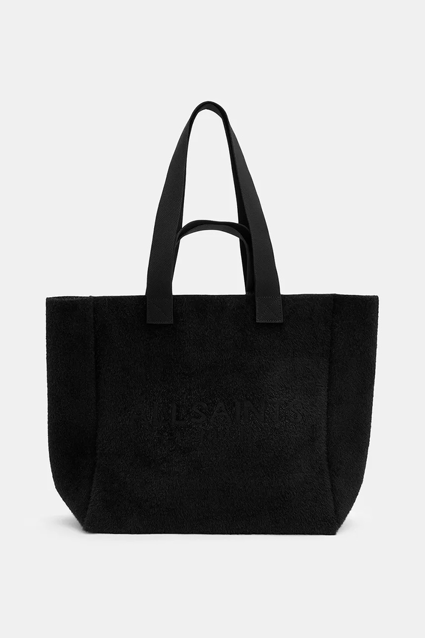 

Чанта AllSaints IZZY FUZZY в черно W166XB, Черен