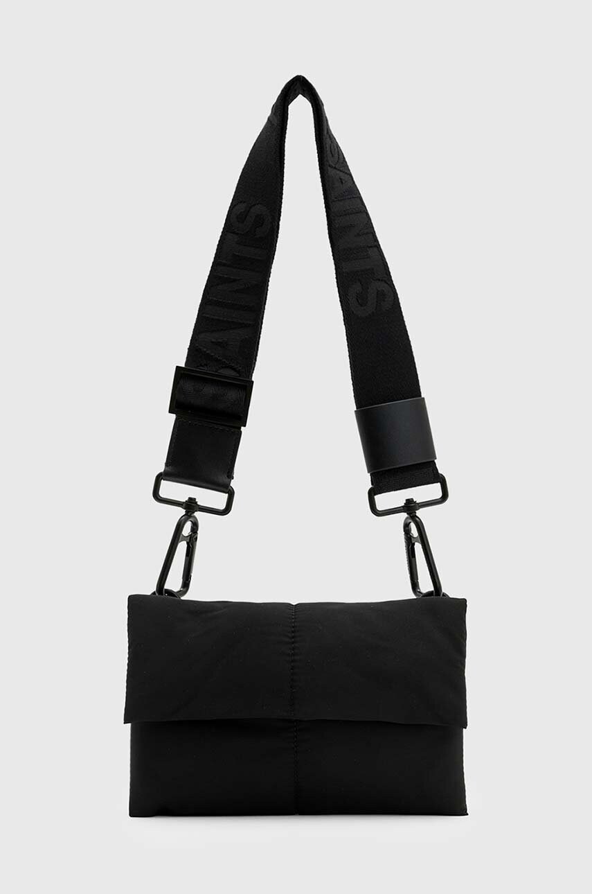 AllSaints poseta EZRA culoarea negru, W303XB
