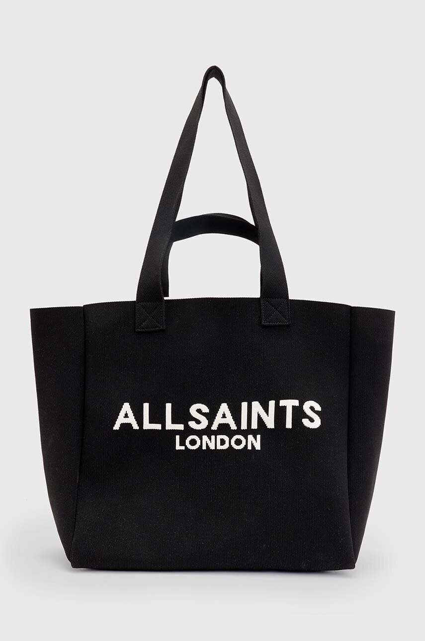 Levně Kabelka AllSaints IZZY černá barva, W311XB
