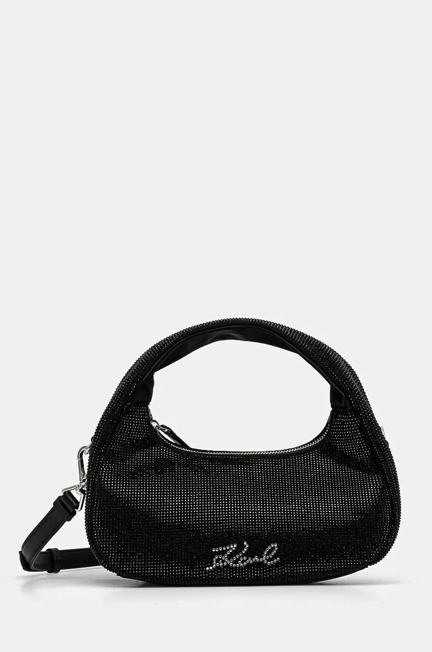 Karl Lagerfeld poseta culoarea negru, 246W3081