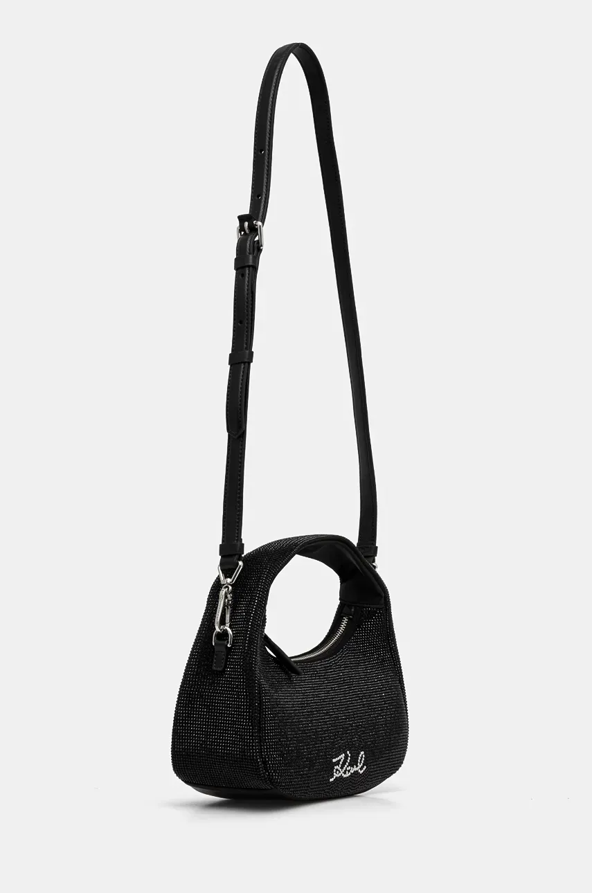 Сумочка Karl Lagerfeld цвет чёрный 246W3081 Сумочка Karl Lagerfeld цвет чёрный 246W3081