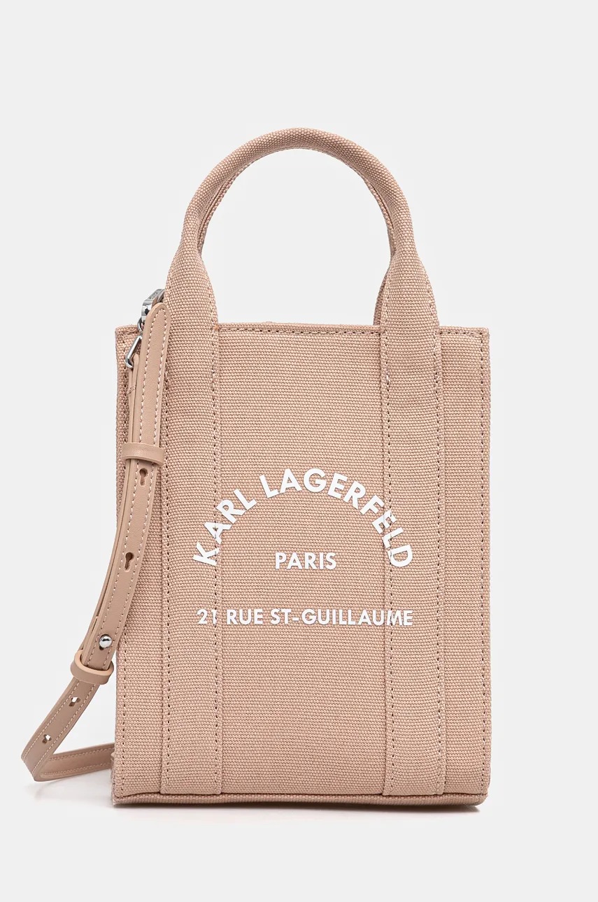 

Чанта Karl Lagerfeld в розово 246W3890, Розов