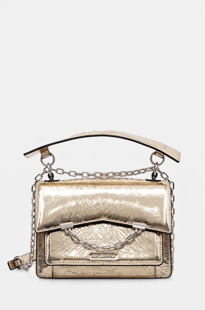 

Кожена чанта Karl Lagerfeld в златисто 246W3003, Злато