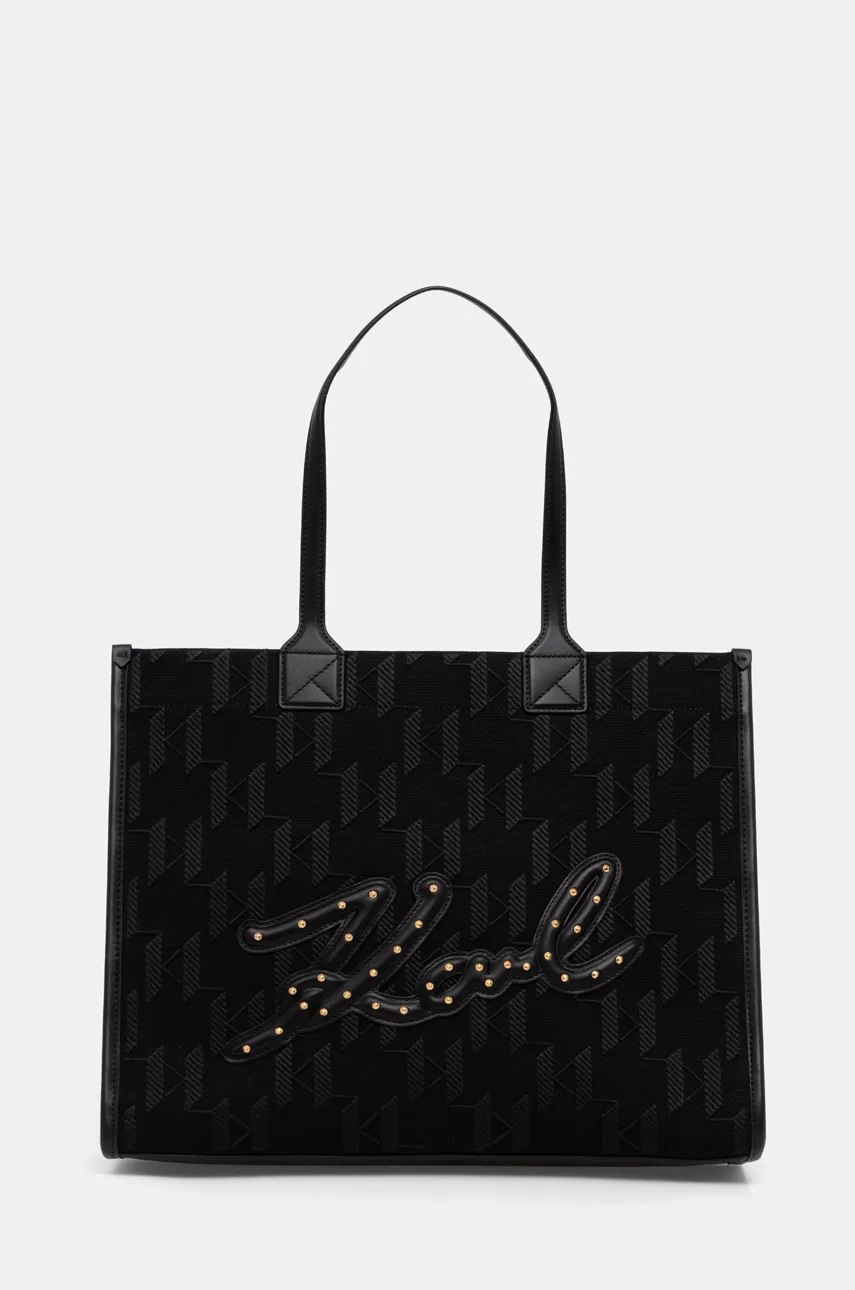 

Чанта Karl Lagerfeld в черно 246W3011, Черен