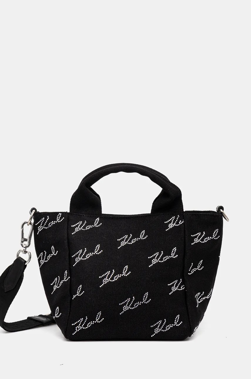 

Чанта Karl Lagerfeld в черно 246W3883, Черен