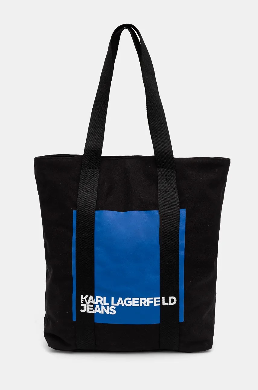 Karl Lagerfeld Jeans poseta culoarea negru, 246J3092