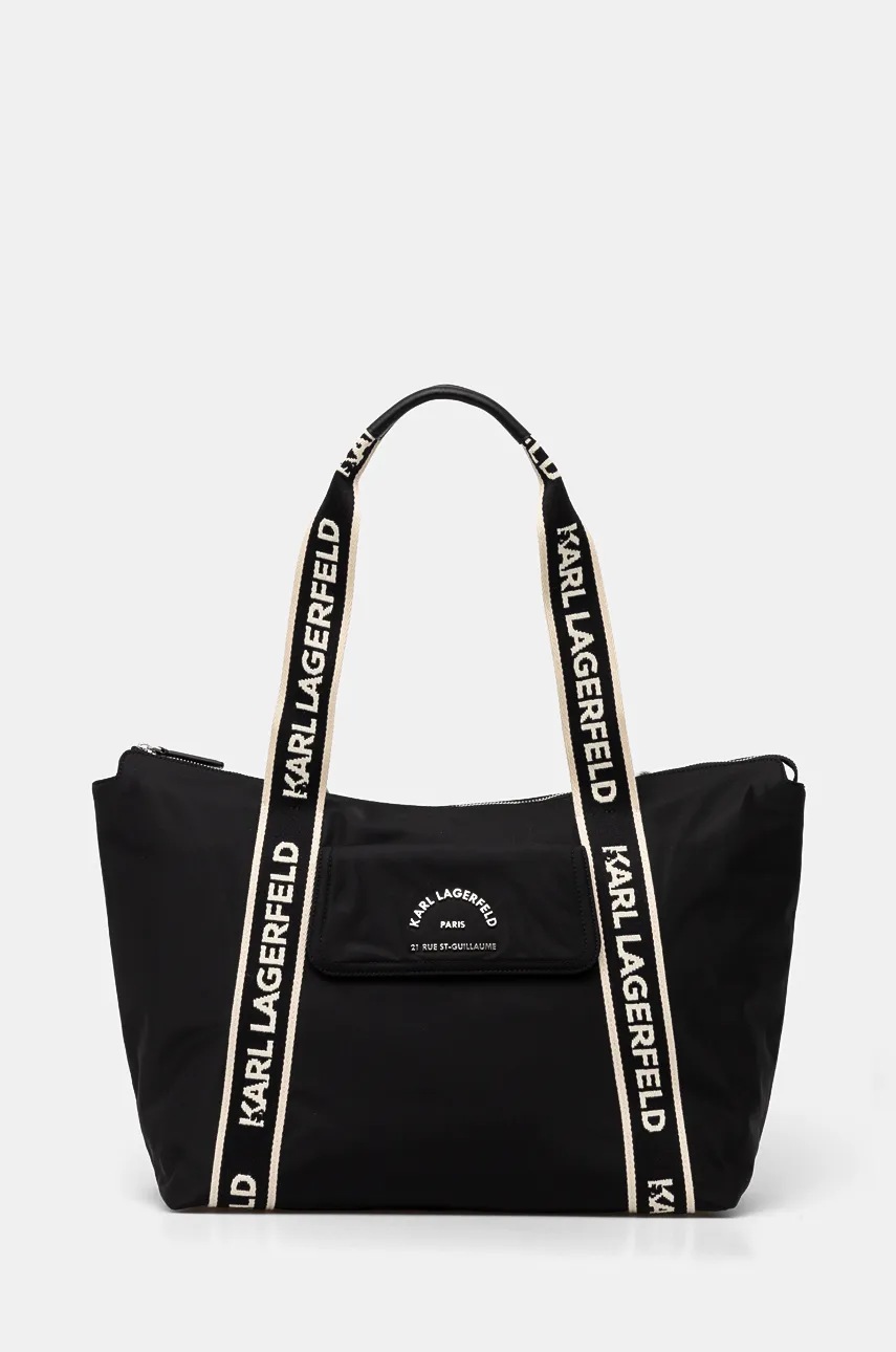 

Чанта Karl Lagerfeld в черно 246W3068, Черен