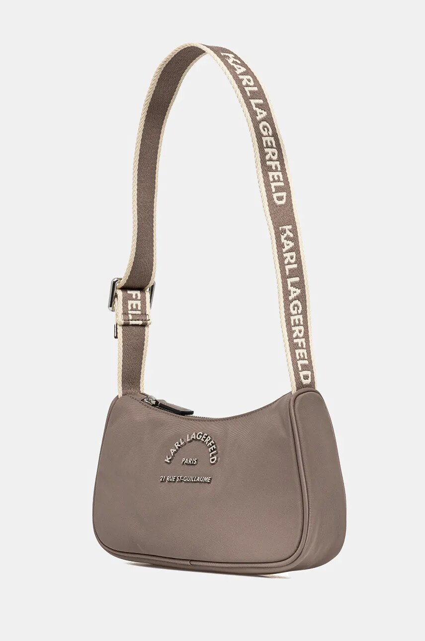 Сумочка Karl Lagerfeld цвет коричневый 246W3049 Сумочка Karl Lagerfeld цвет коричневый 246W3049