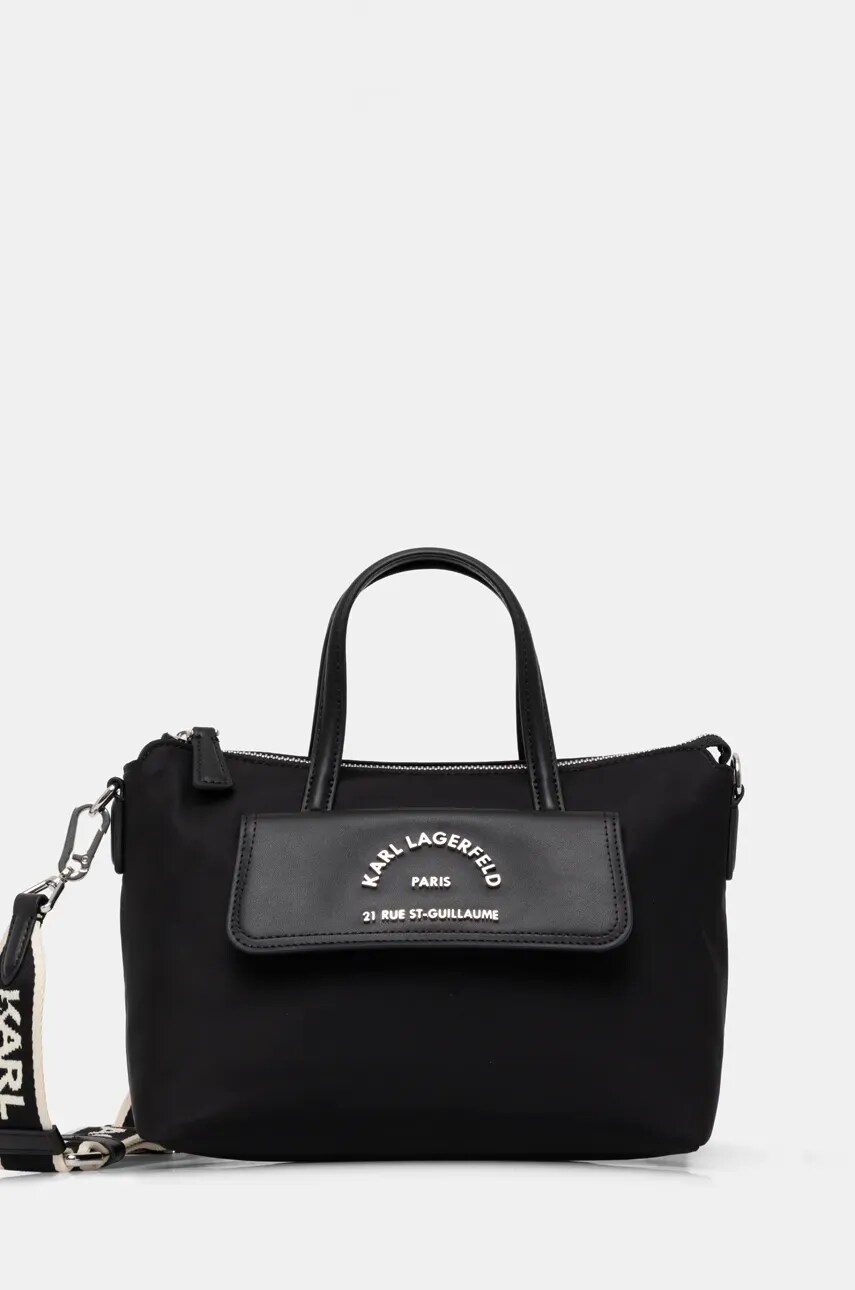 

Чанта Karl Lagerfeld в черно 246W3058, Черен