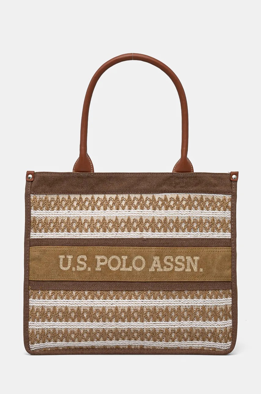 

Чанта U.S. Polo Assn. в бежово BEUDD5386WUP, Бежов
