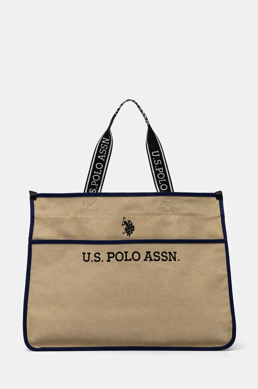

Чанта U.S. Polo Assn. в бежово BEUHX2831WUY, Бежов