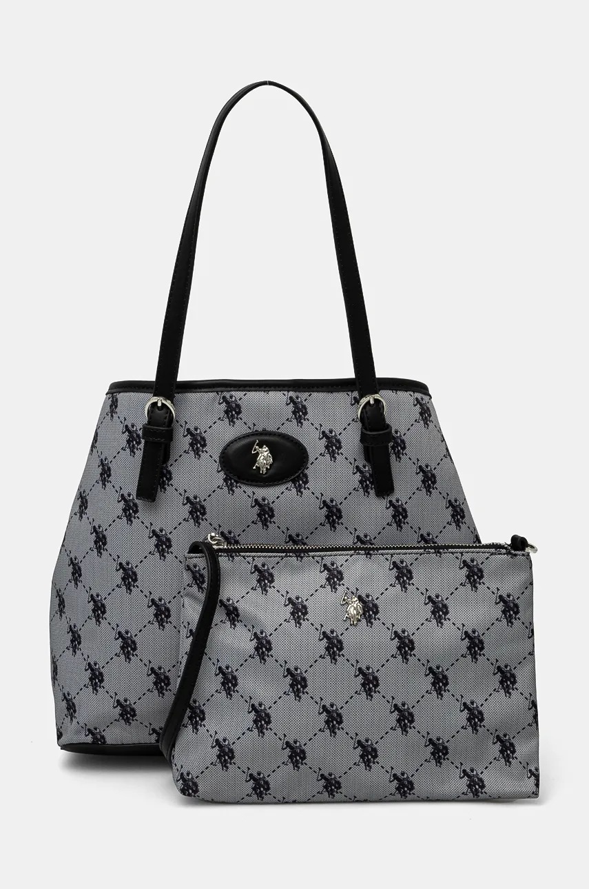 

Чанта U.S. Polo Assn. в сиво BEUPP5102WIP, Сив