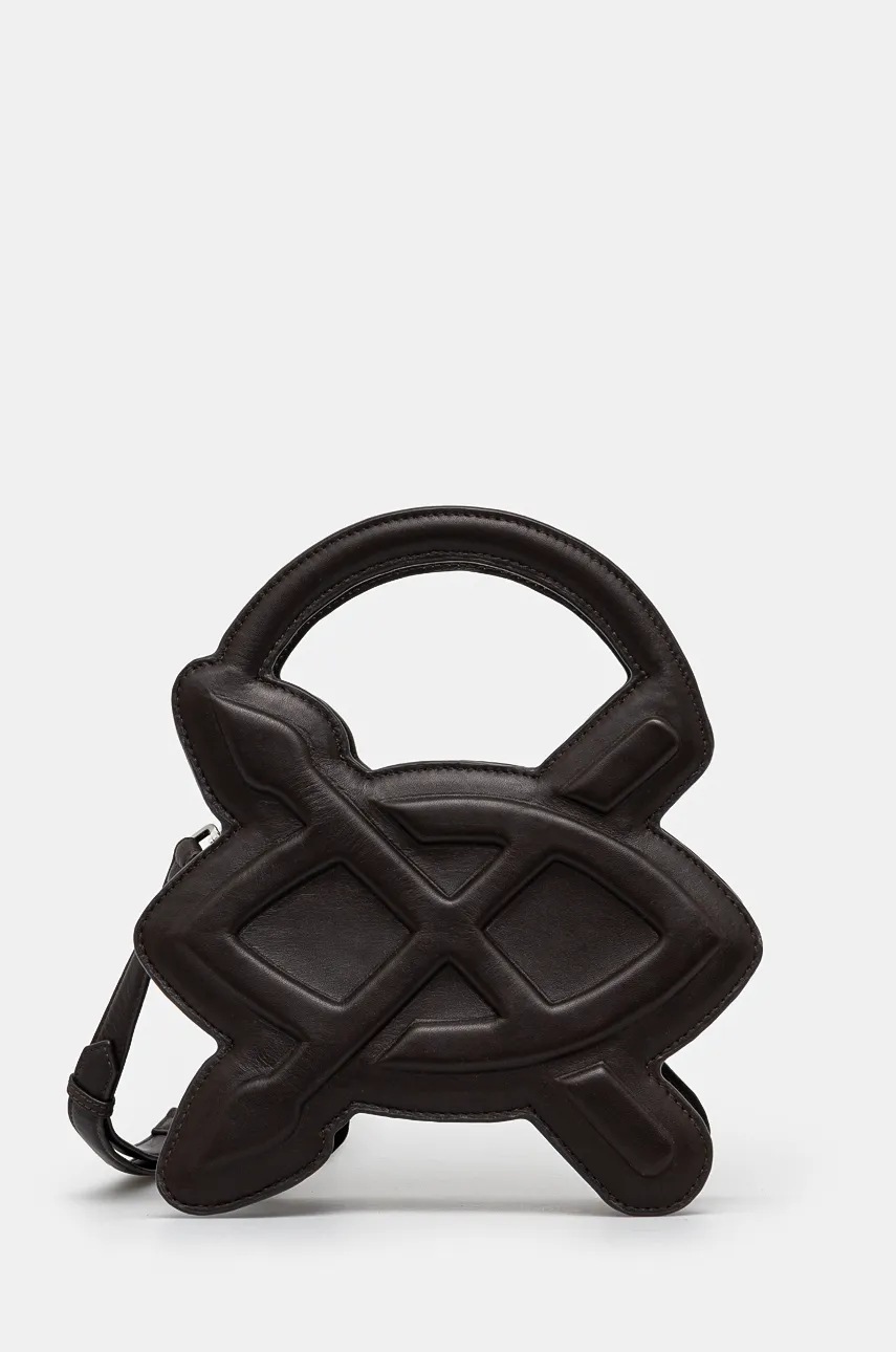 Daily Paper poșetă de piele Cimbia Shield Bag