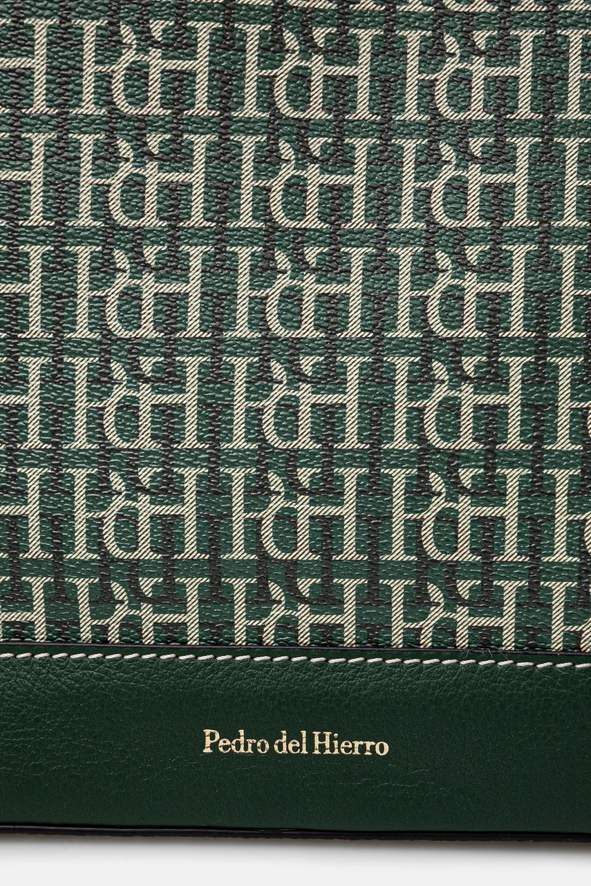 Τσάντα Pedro del Hierro χρώμα: πράσινο, 1118533 φωτογραφία