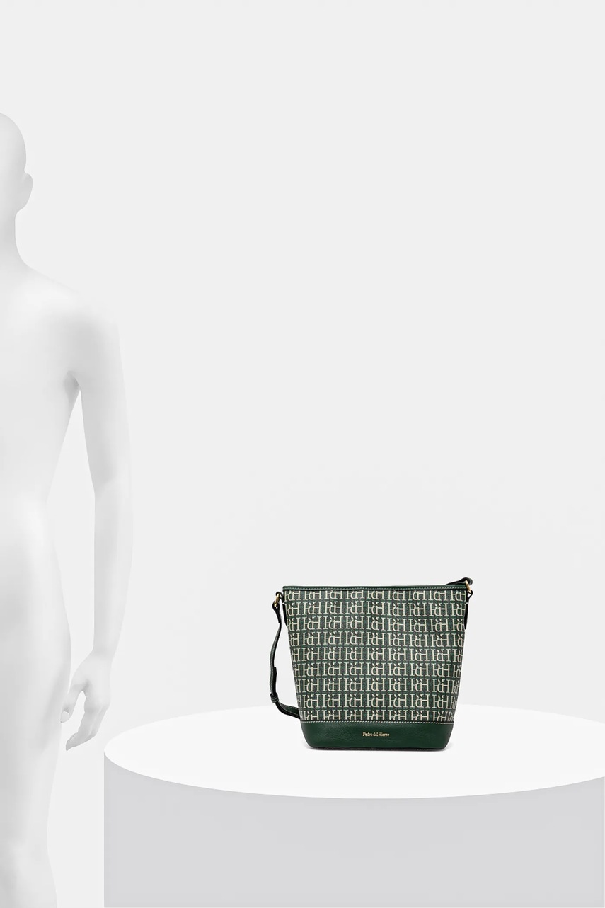 Τσάντα Pedro del Hierro χρώμα: πράσινο, 1118533 φωτογραφία
