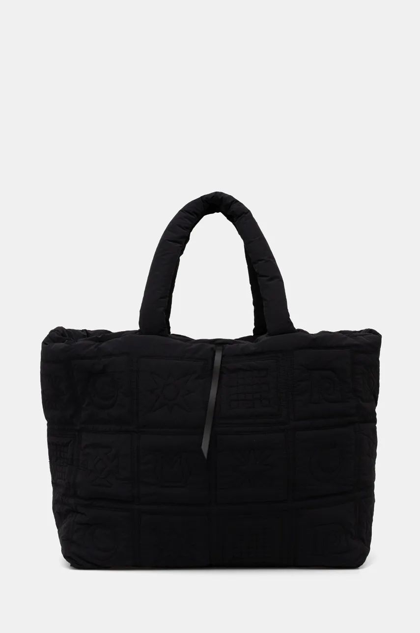 Nanushka poseta SOFT TOTE culoarea negru, NU24FWBT12451