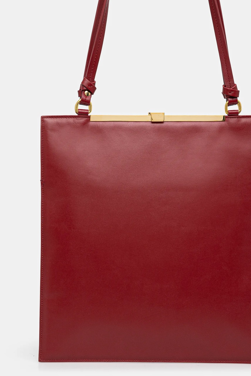 Δερμάτινη τσάντα AERON χρώμα: κόκκινο, BG164919 φωτογραφία
