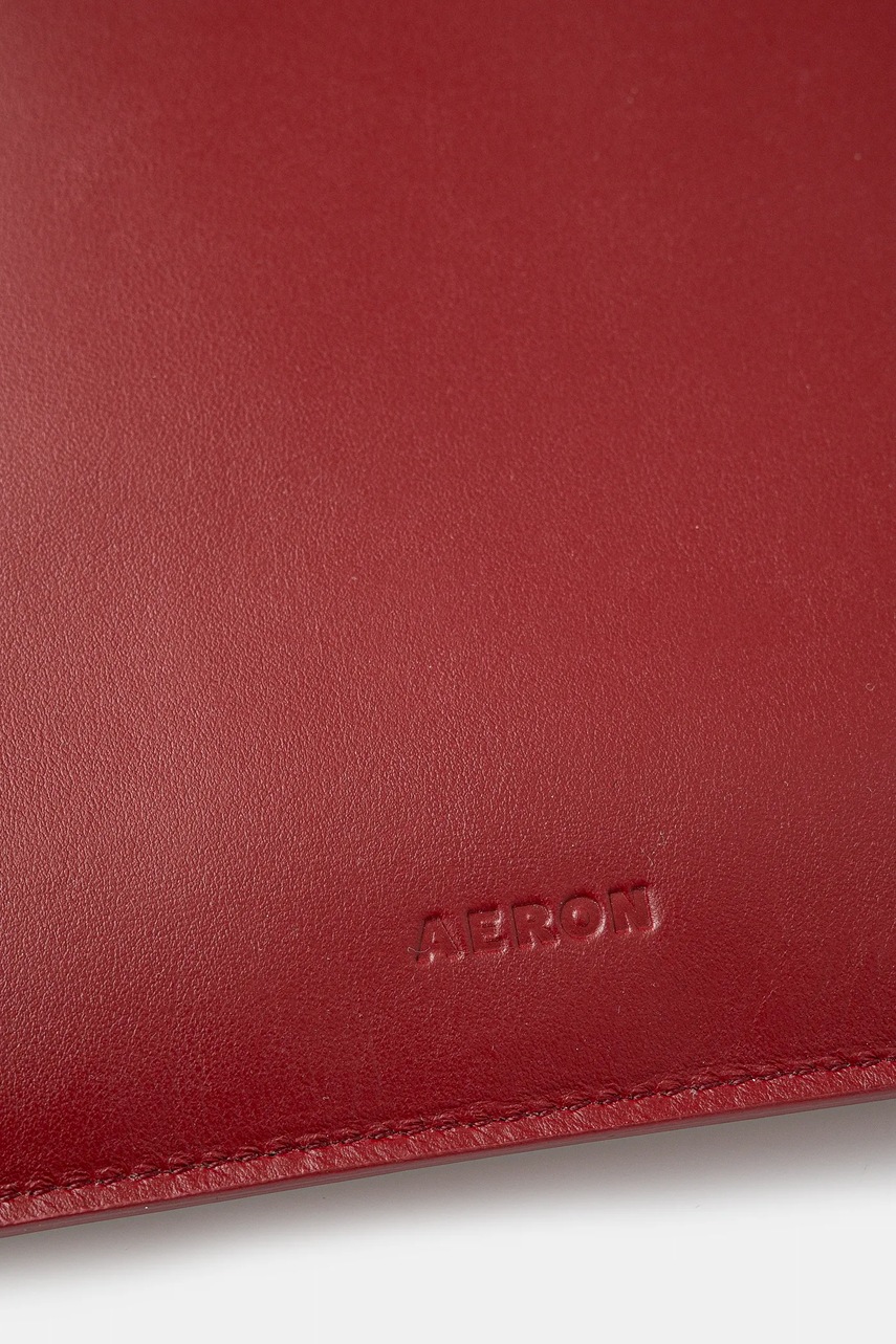 Δερμάτινη τσάντα AERON χρώμα: κόκκινο, BG164919 φωτογραφία