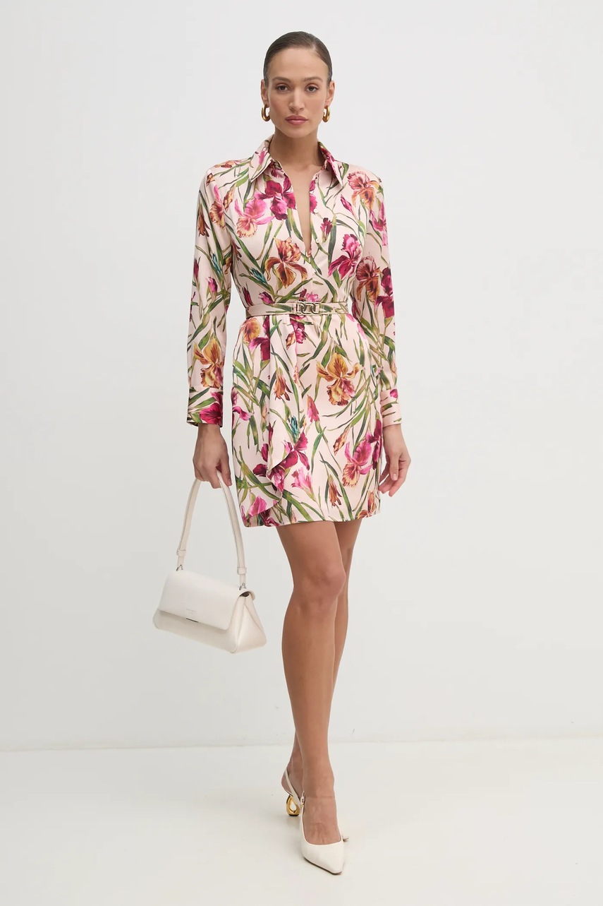 Δερμάτινη τσάντα Kate Spade χρώμα: μπεζ, KF844 φωτογραφία