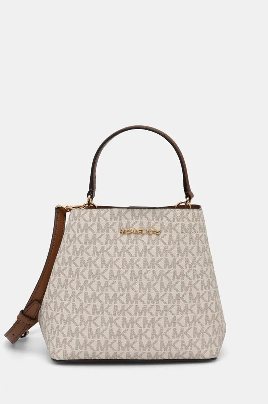 MICHAEL Michael Kors poseta culoarea bej, 35S4G3FM5B