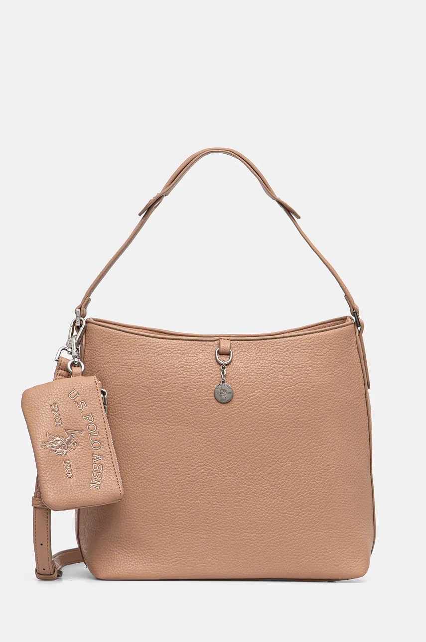 U.S. Polo Assn. poseta Breezy culoarea portocaliu, BIUB08411WVP U.S. Polo Assn. poseta Breezy culoarea portocaliu, BIUB08411WVP