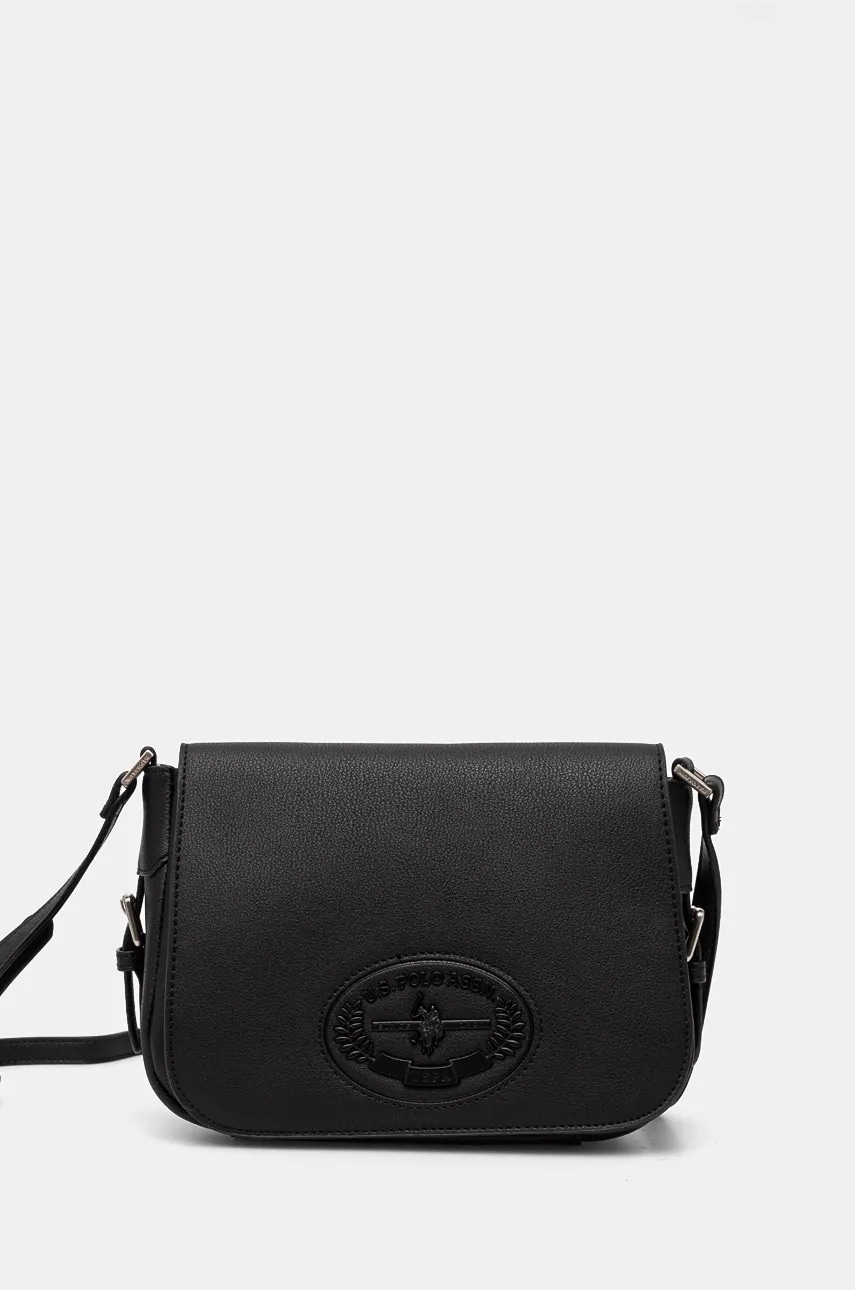 U.S. Polo Assn. poseta Retro culoarea negru, BIURQ8433WVW U.S. Polo Assn. poseta Retro culoarea negru, BIURQ8433WVW