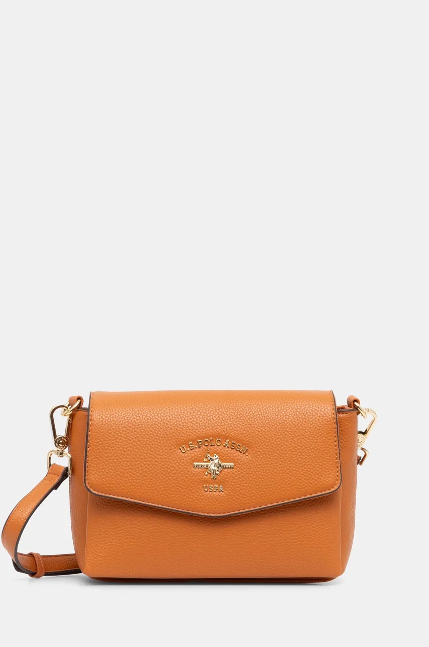 U.S. Polo Assn. poseta Stanford culoarea portocaliu, BIUSS6213WVP U.S. Polo Assn. poseta Stanford culoarea portocaliu, BIUSS6213WVP