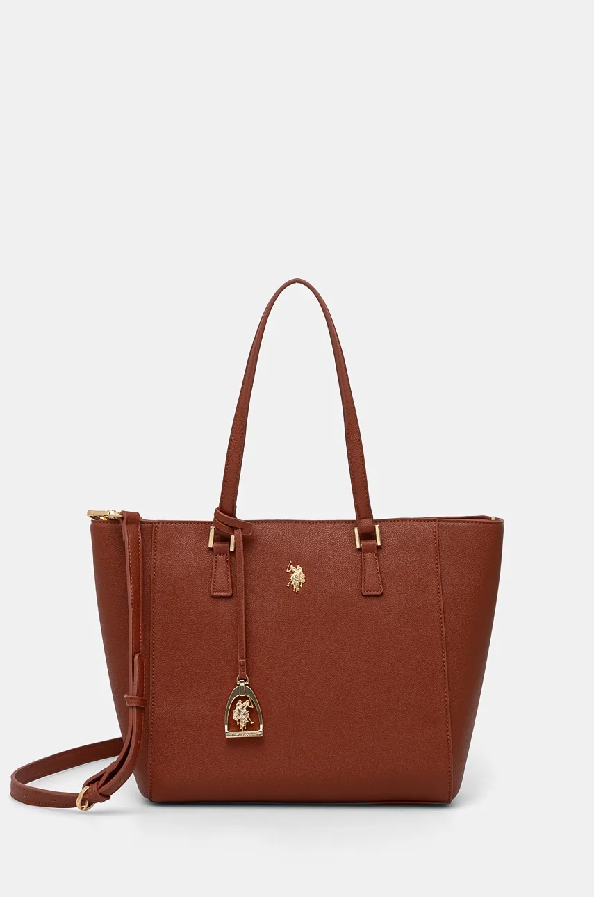 U.S. Polo Assn. poseta Jones culoarea rosu, BIUJE8380WVP U.S. Polo Assn. poseta Jones culoarea rosu, BIUJE8380WVP