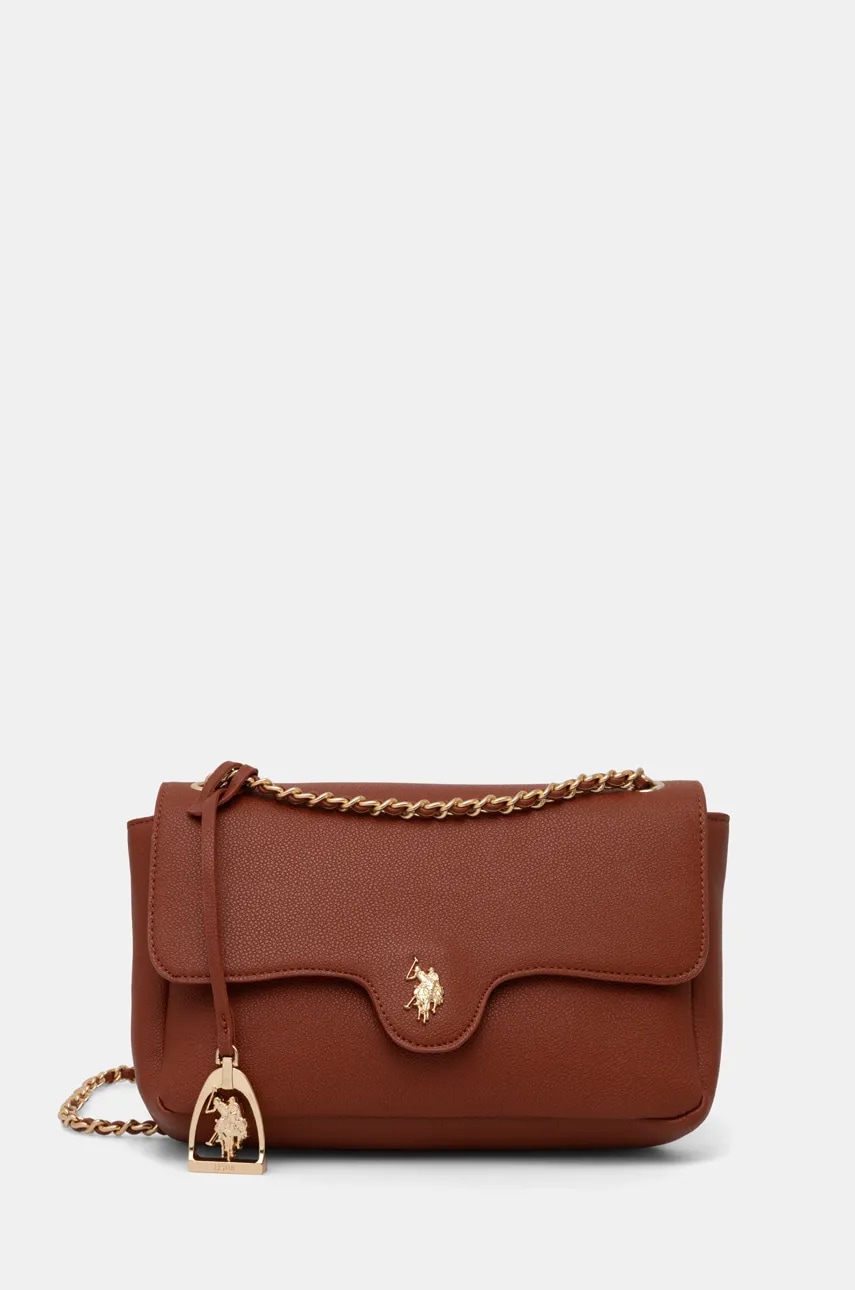 U.S. Polo Assn. poseta Jones culoarea rosu, BIUJE8386WVP U.S. Polo Assn. poseta Jones culoarea rosu, BIUJE8386WVP