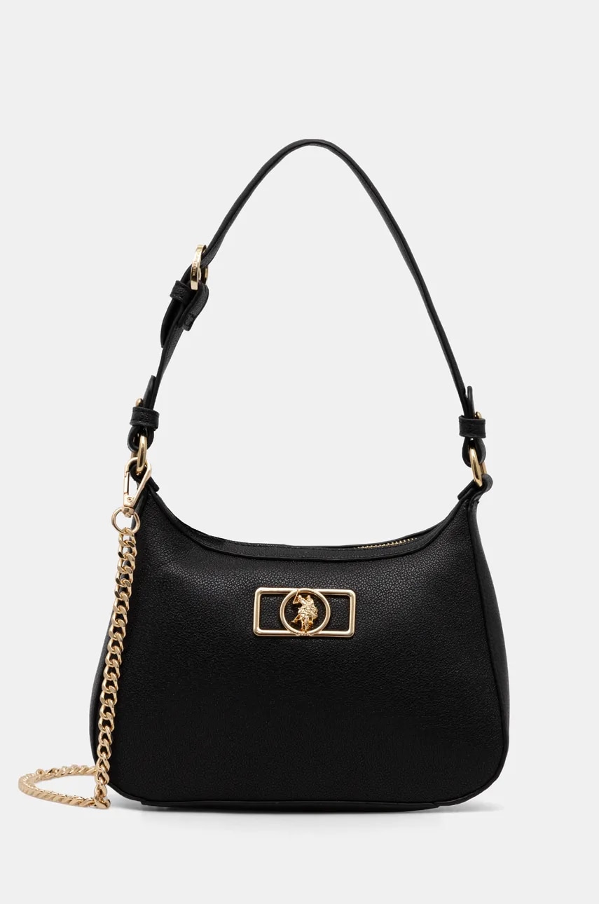U.S. Polo Assn. poseta Jones culoarea negru, BIUJ86452WVP U.S. Polo Assn. poseta Jones culoarea negru, BIUJ86452WVP