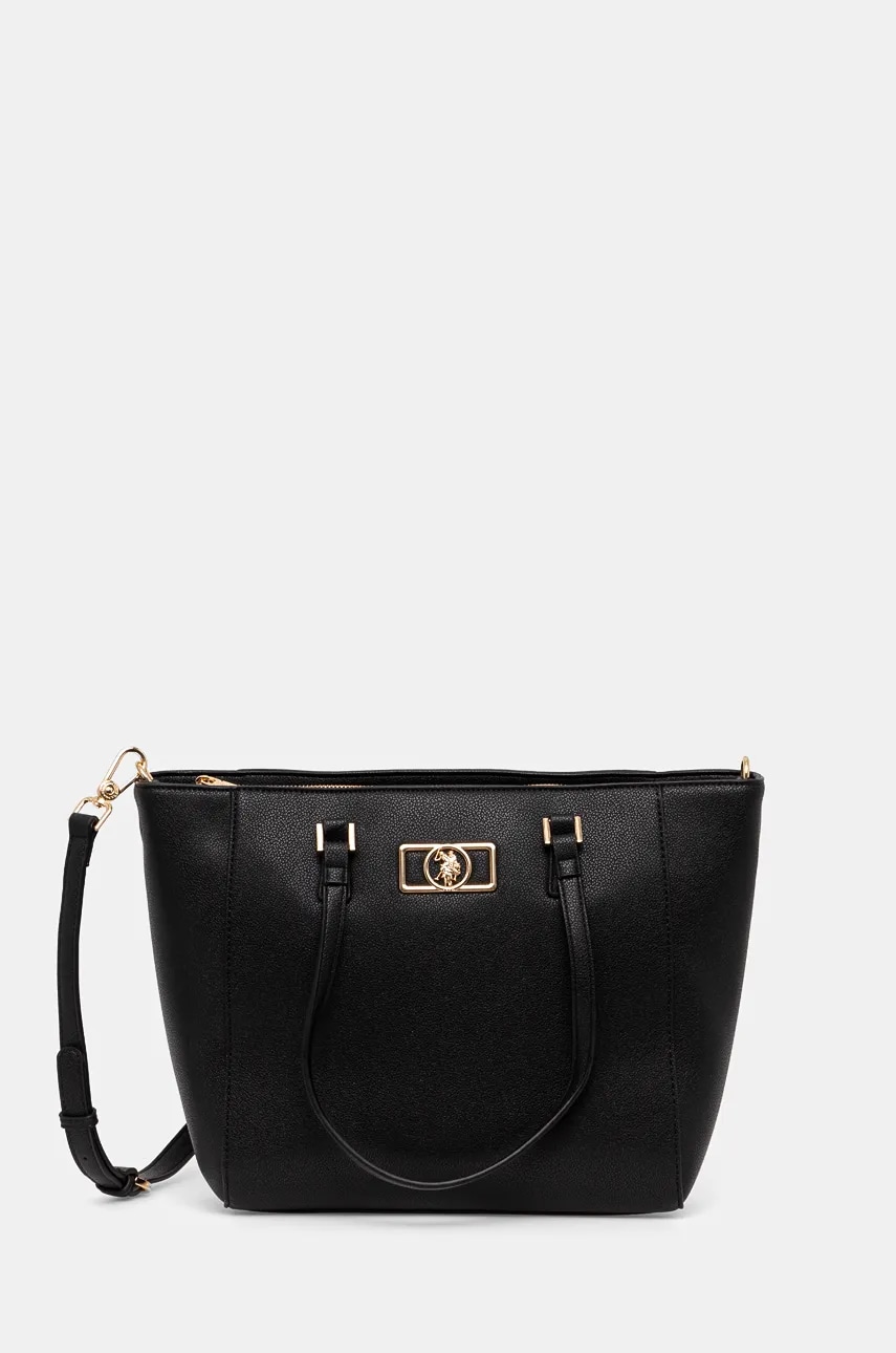 U.S. Polo Assn. poseta Jones culoarea negru, BIUJ86448WVP U.S. Polo Assn. poseta Jones culoarea negru, BIUJ86448WVP