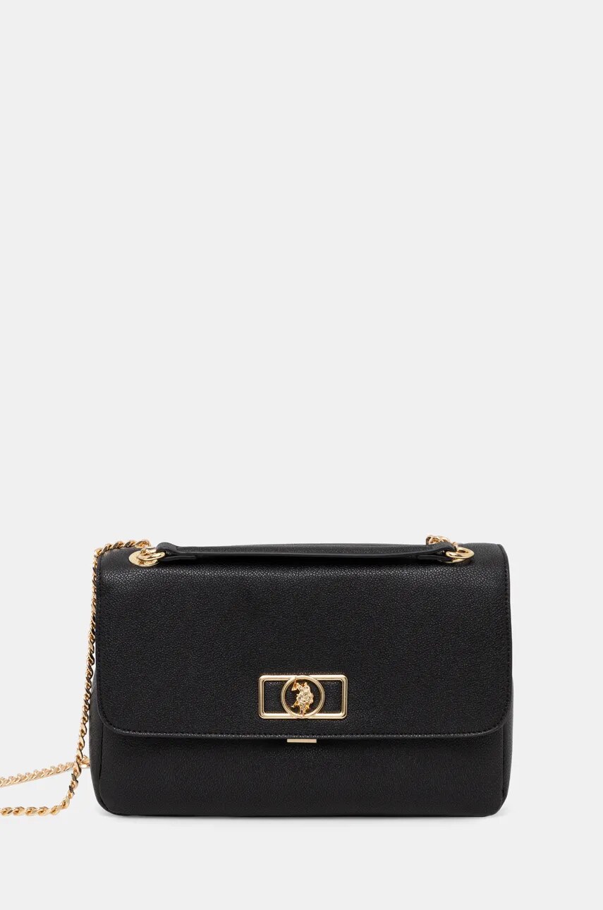 U.S. Polo Assn. poseta Jones culoarea negru, BIUJ88398WVP