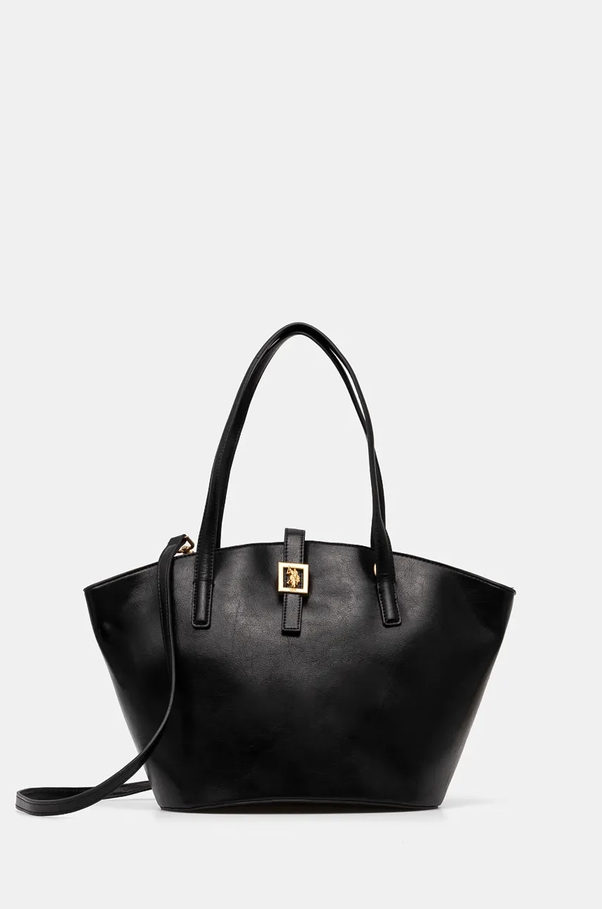 U.S. Polo Assn. poseta Caring culoarea negru, BIUC08499WVP U.S. Polo Assn. poseta Caring culoarea negru, BIUC08499WVP