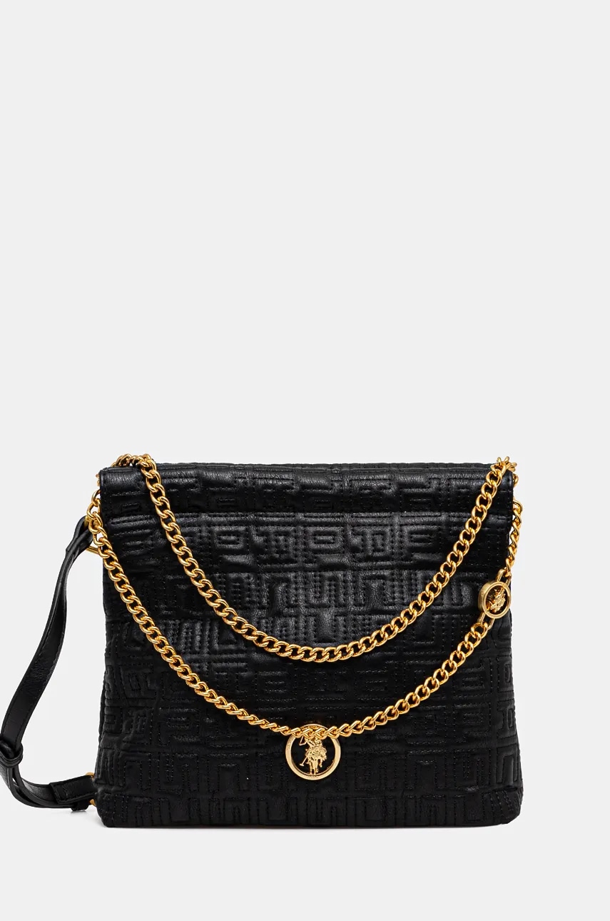 U.S. Polo Assn. poseta Fresh culoarea negru, BIUF78408WVP U.S. Polo Assn. poseta Fresh culoarea negru, BIUF78408WVP