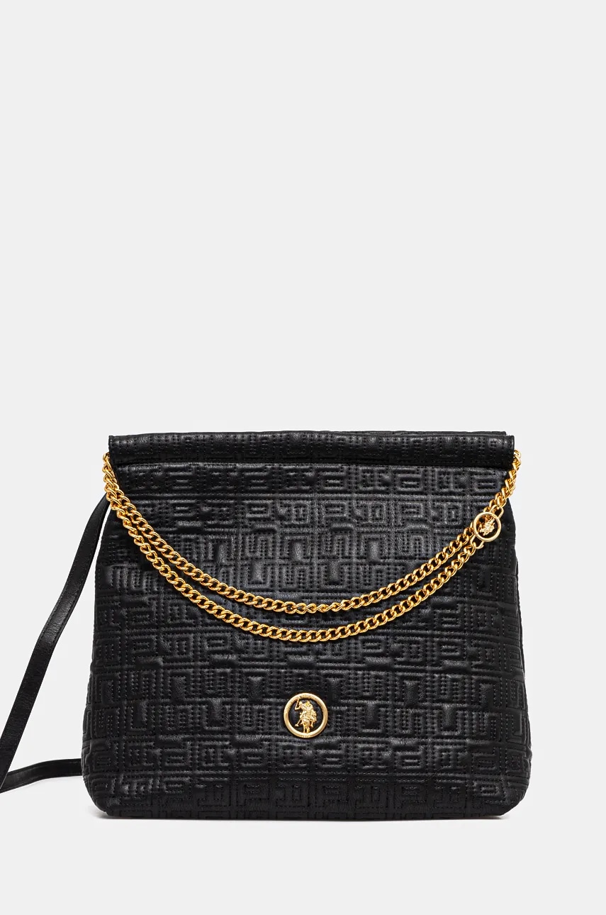 U.S. Polo Assn. poseta Fresh culoarea negru, BIUF78406WVP U.S. Polo Assn. poseta Fresh culoarea negru, BIUF78406WVP